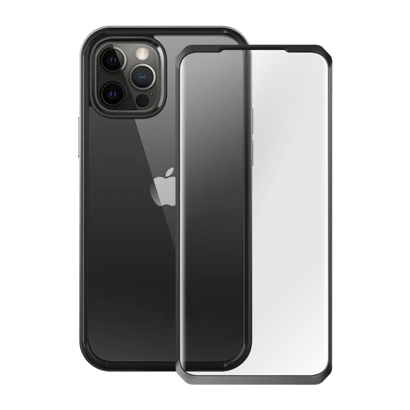 Editors Pick iPhone 13 Pro 6.1 inch Unicorn Beetle Edge with Screen Protector Clear Case-Black  Last Chance!