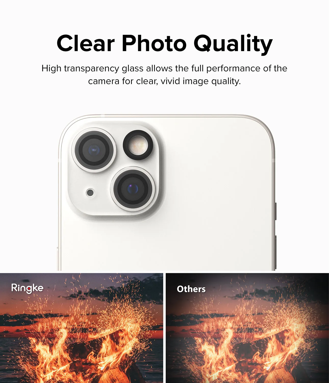 Editors Pick iPhone 14 Plus / 14 | Camera Protector Glass [3 Pack]  Last Few Pieces!