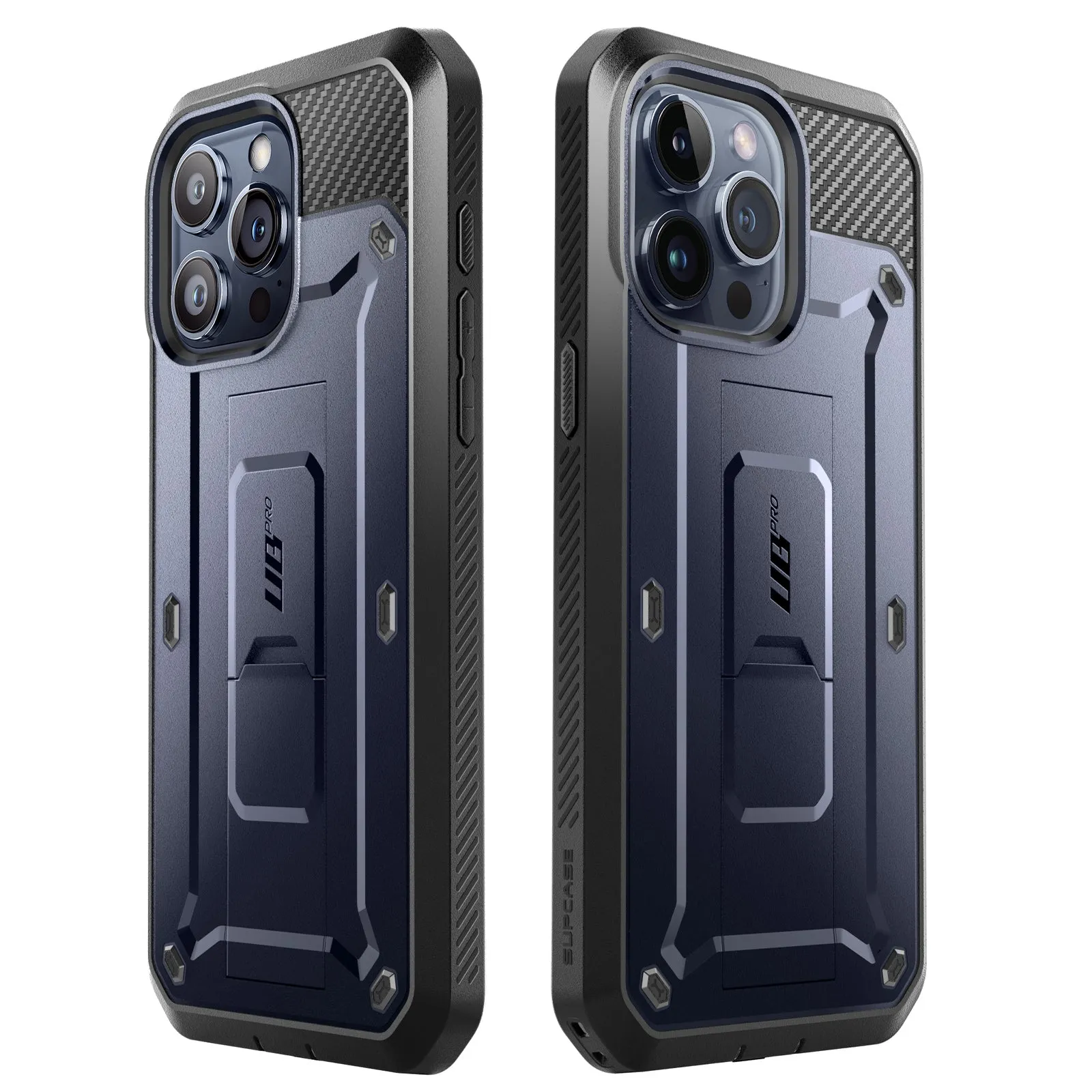 Editors Pick iPhone 15 Pro 6.1 inch Unicorn Beetle Pro Rugged Case-Dark Blue  Today Only!