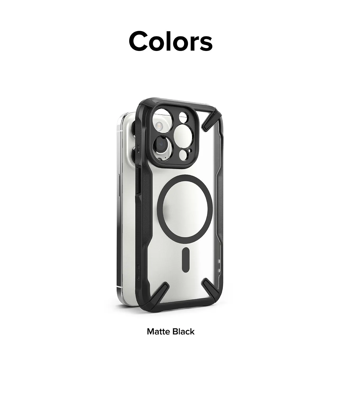 Editors Pick iPhone 15 Pro Max Case | Fusion-X Magnetic Matte Black  Going Fast!