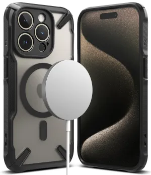 Editors Pick iPhone 15 Pro Max Case | Fusion-X Magnetic Matte Black  Going Fast!