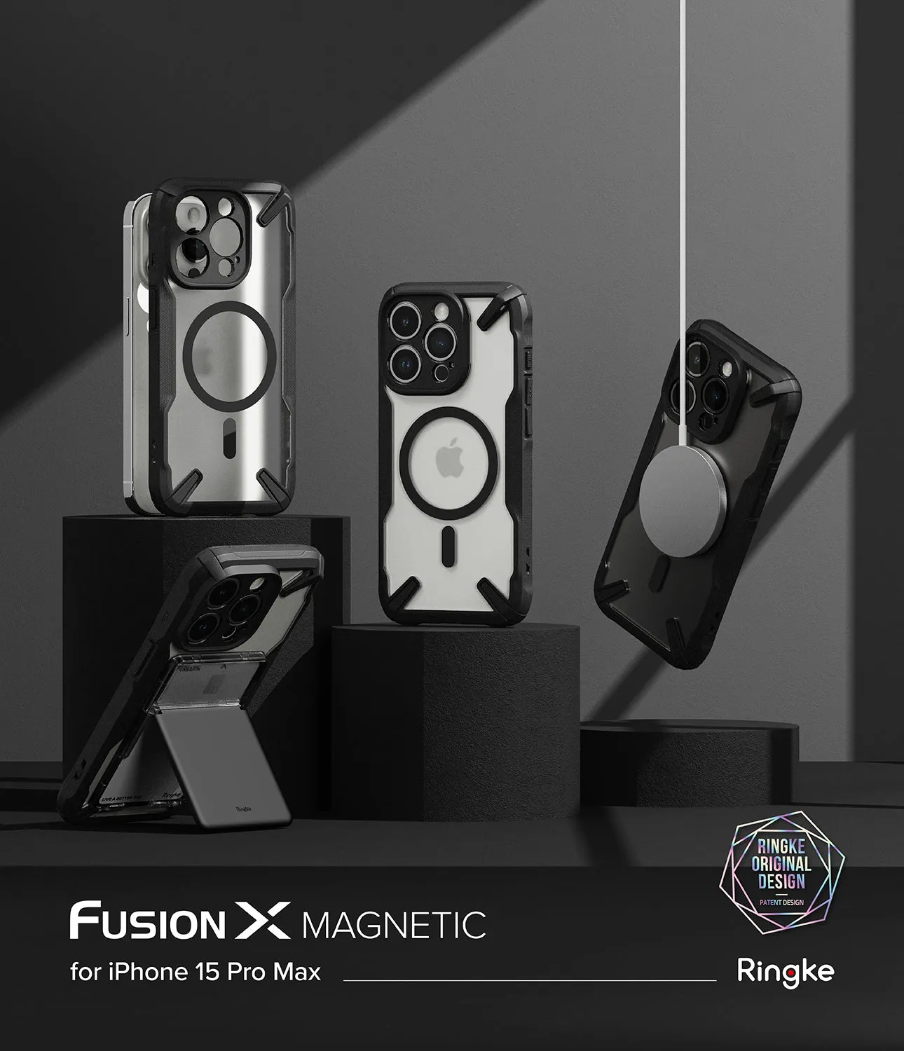 Editors Pick iPhone 15 Pro Max Case | Fusion-X Magnetic Matte Black  Going Fast!