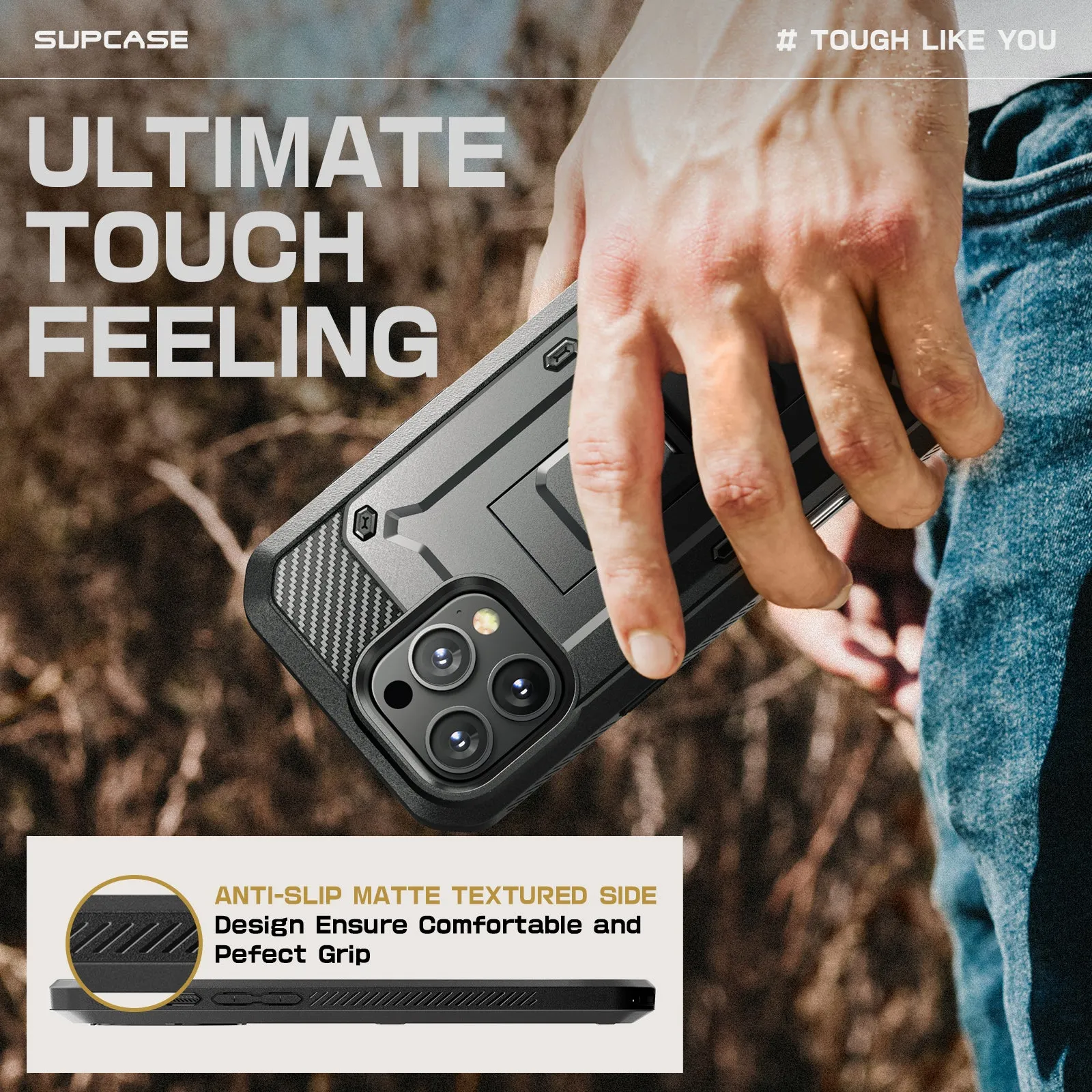 Editors Pick iPhone 16 Pro 6.3 inch Unicorn Beetle Pro Rugged Case-Black  Limited Availability!