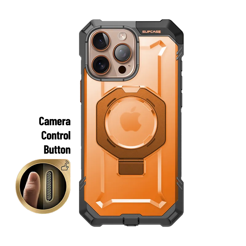 Editors Pick iPhone 16 Pro Max 6.9 inch UB Grip MagSafe Camera Control Button Phone Case-Magma  Limited Availability!