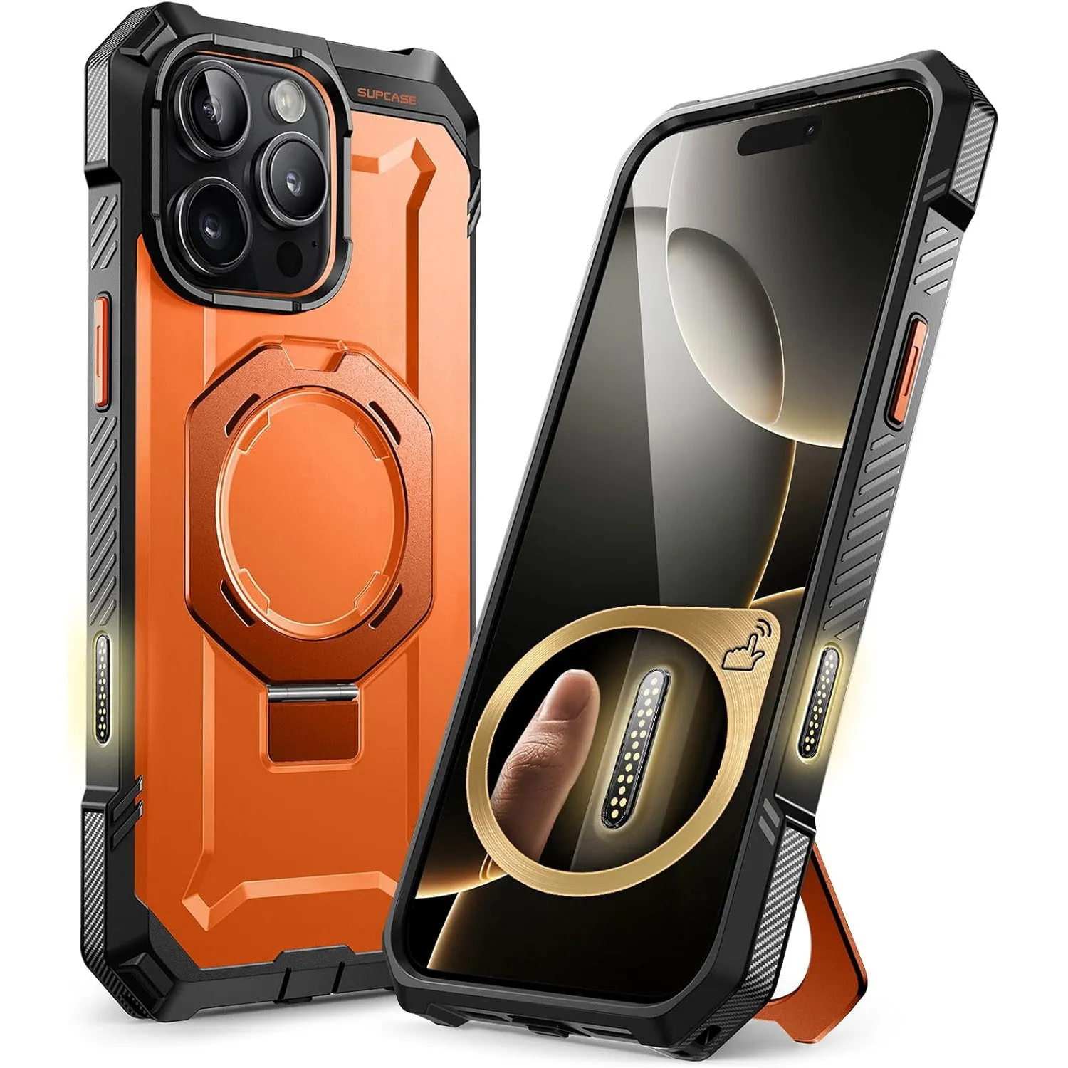 Editors Pick iPhone 16 Pro Max 6.9 inch UB Grip MagSafe Camera Control Button Phone Case-Magma  Limited Availability!