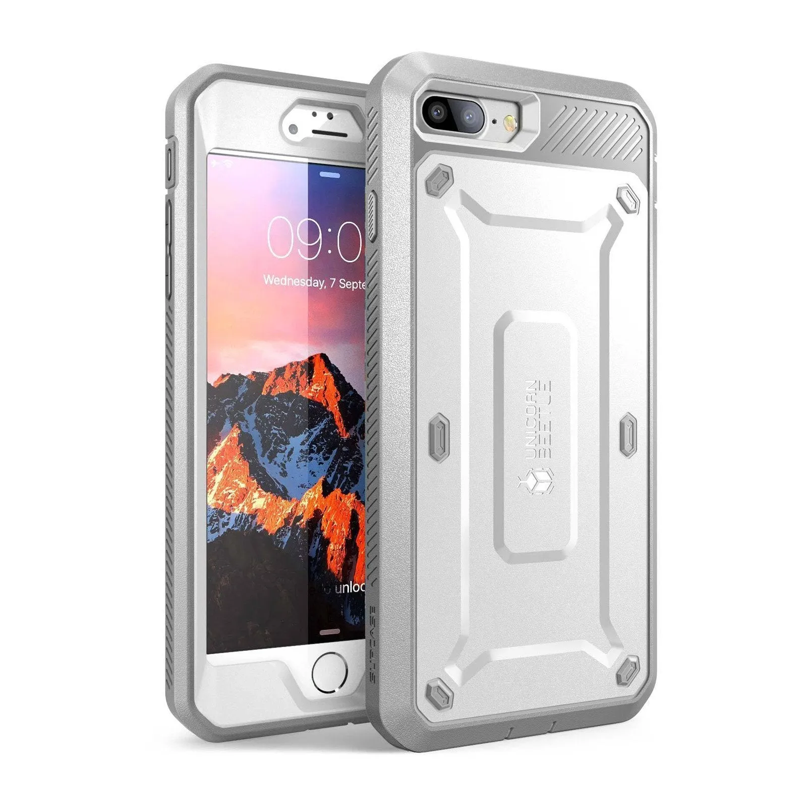 Editors Pick iPhone 7 Unicorn Beetle Pro Holster Case-White  Last Chance!