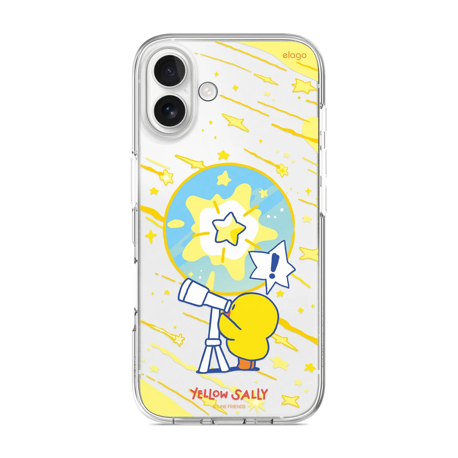 Editors Pick LINE FRIENDS | 2025 Yellow Sally MagSafe Hybrid Case  Stylish & Comfortable