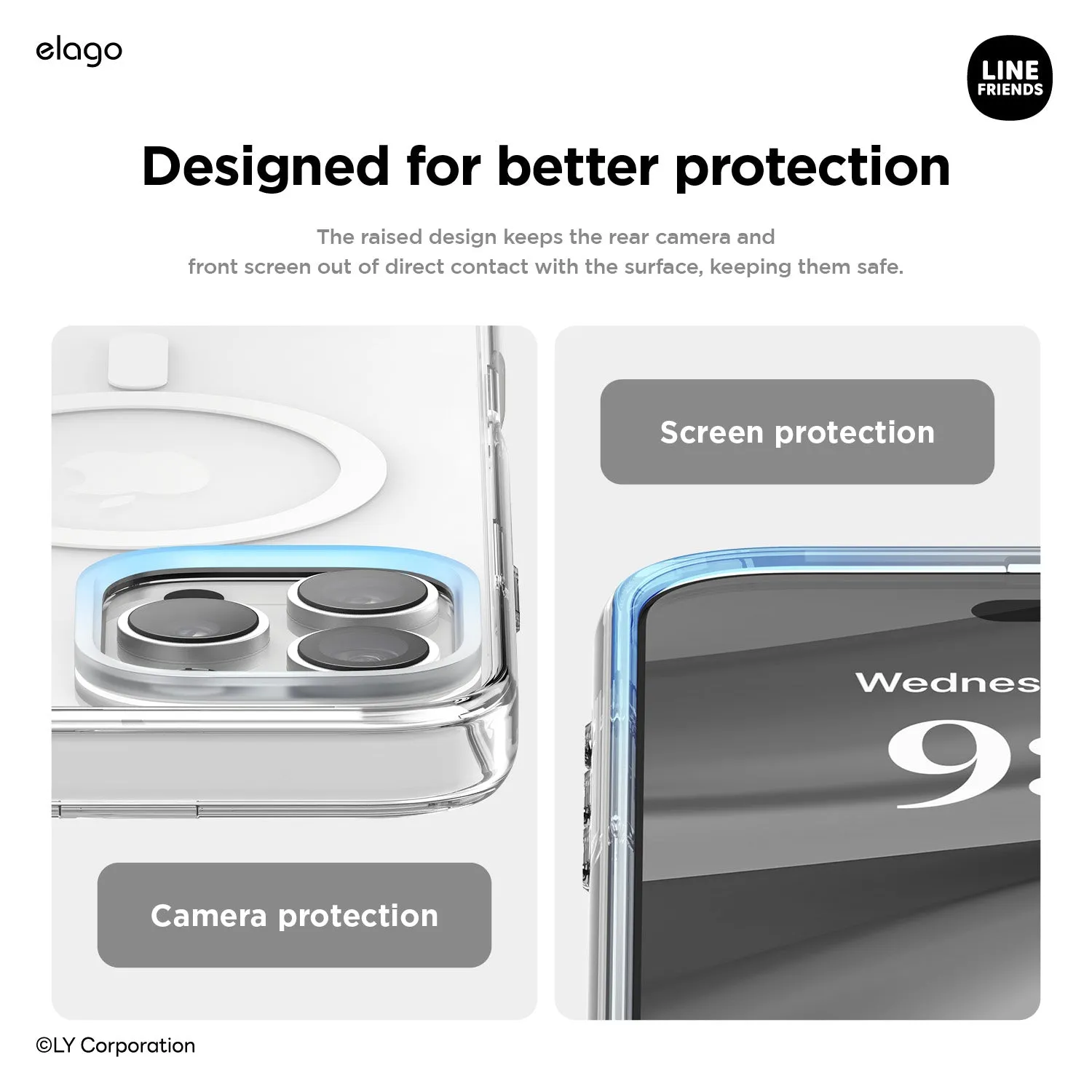 Editors Pick LINE FRIENDS | 2025 Yellow Sally MagSafe Hybrid Case  Stylish & Comfortable
