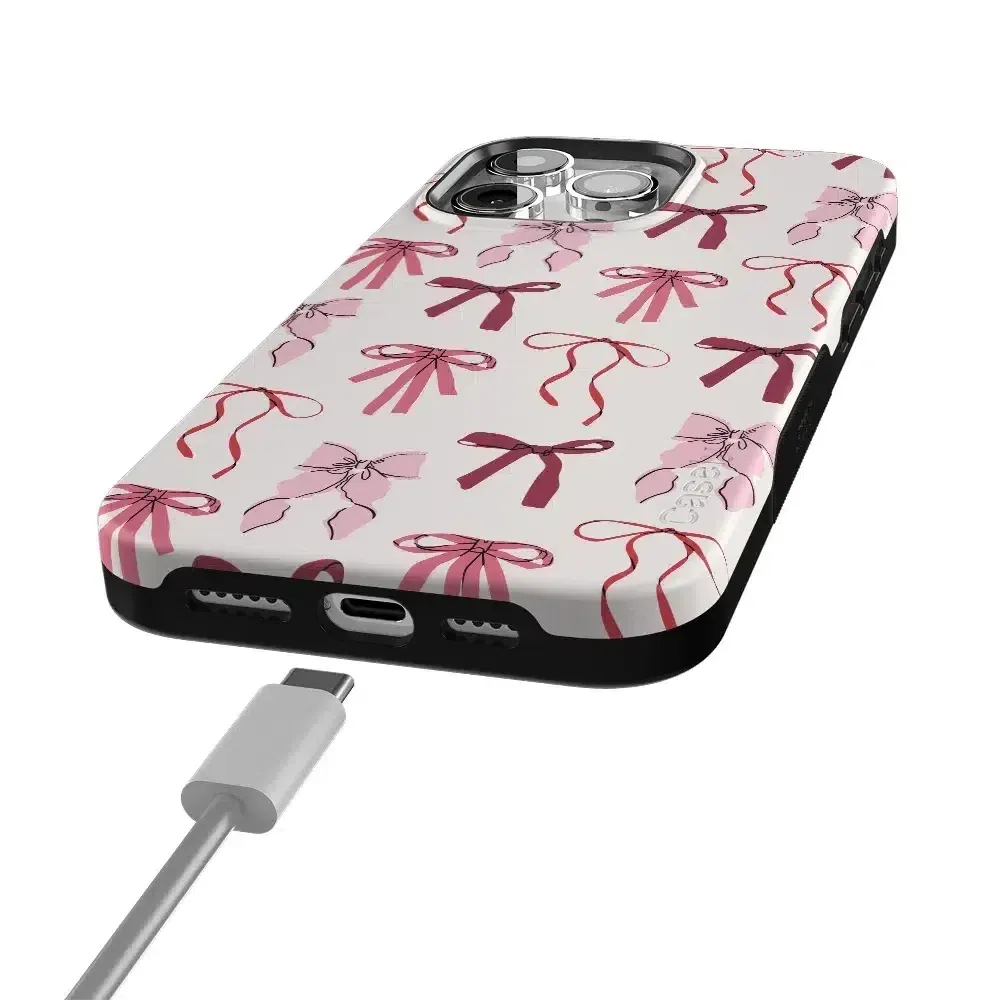 Editors Pick Lover Girlie | Pink Bows iPhone Case  Almost Sold Out!