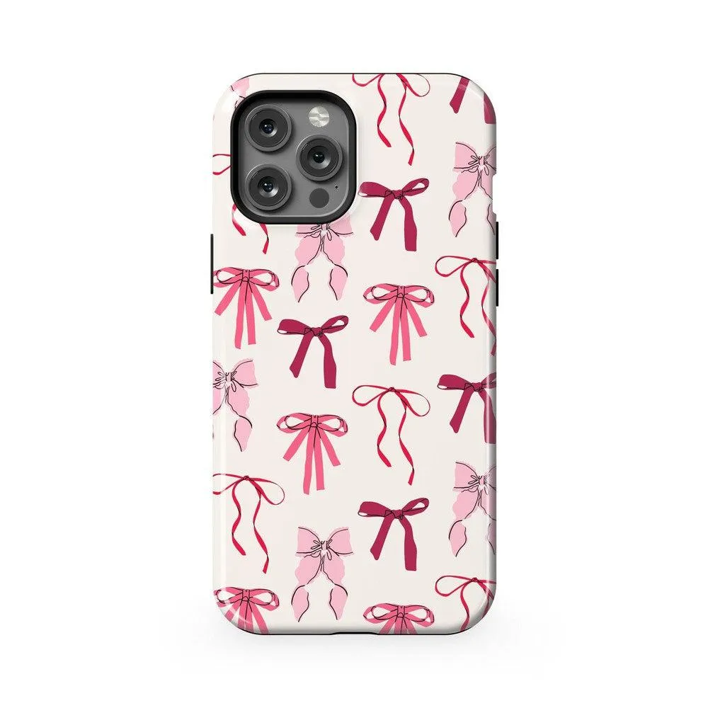 Editors Pick Lover Girlie | Pink Bows iPhone Case  Almost Sold Out!