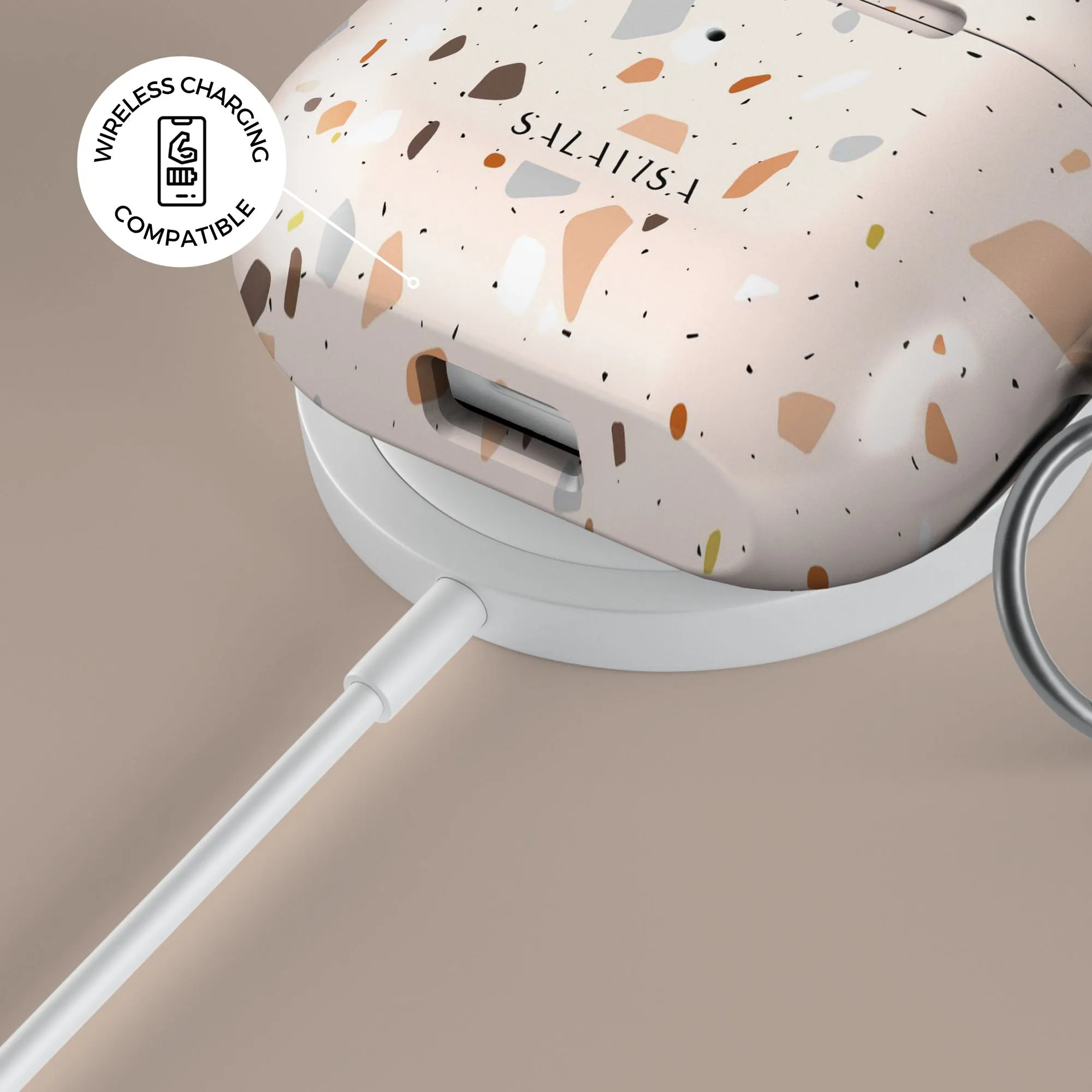 Editors Pick Pink Terrazzo Wonderland AirPods Case  Limited Stock!