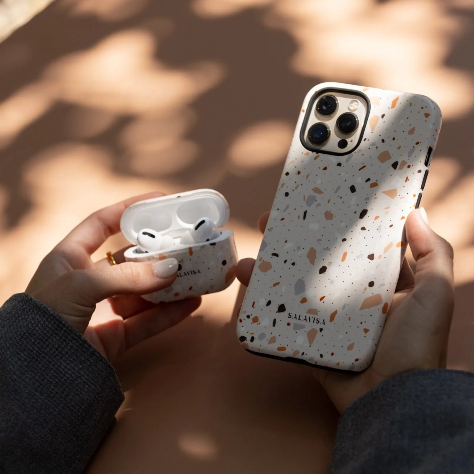 Editors Pick Pink Terrazzo Wonderland AirPods Case  Limited Stock!