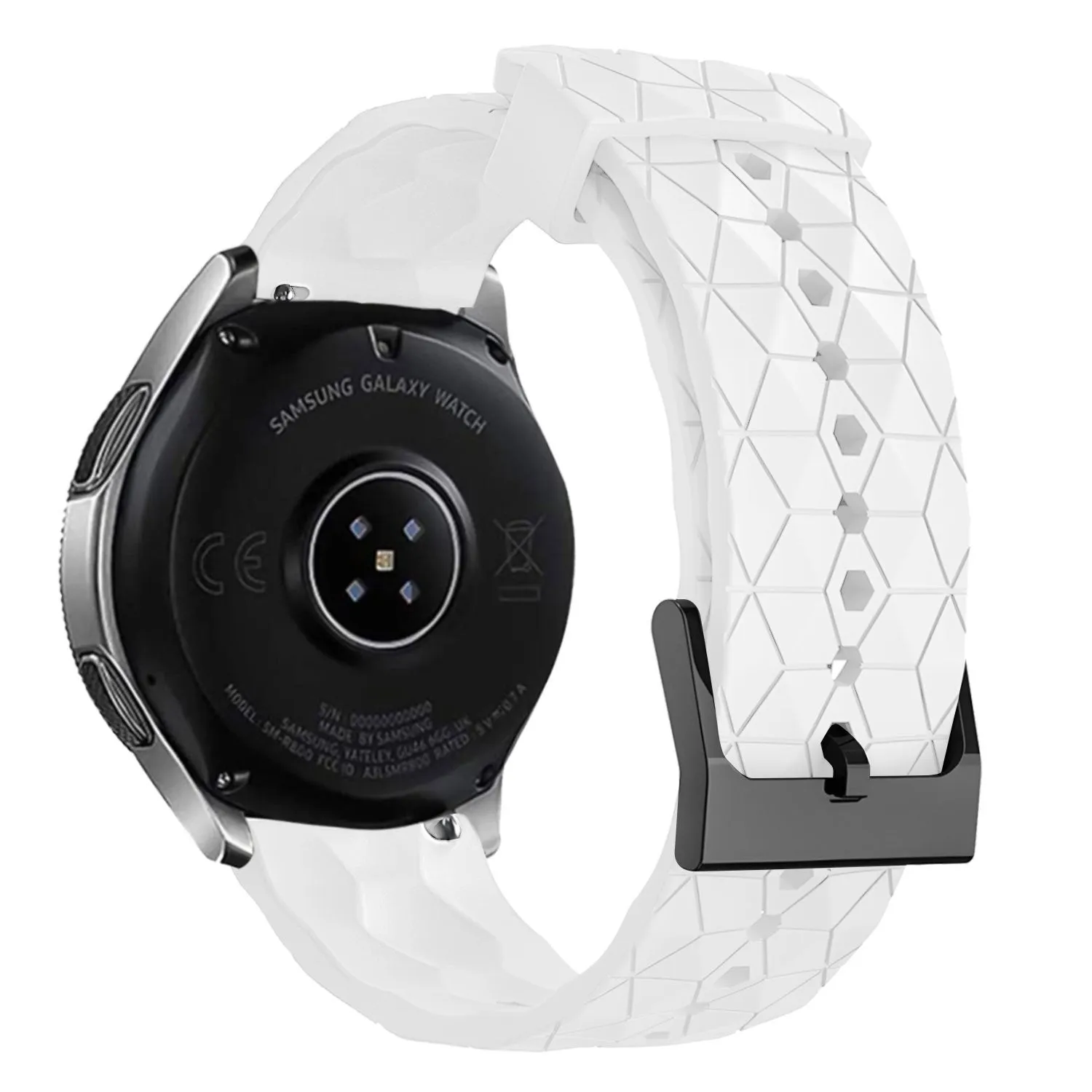 Editors Pick Redmi Watch 5 Active Silicone Hexa Strap (White)  Today Only!