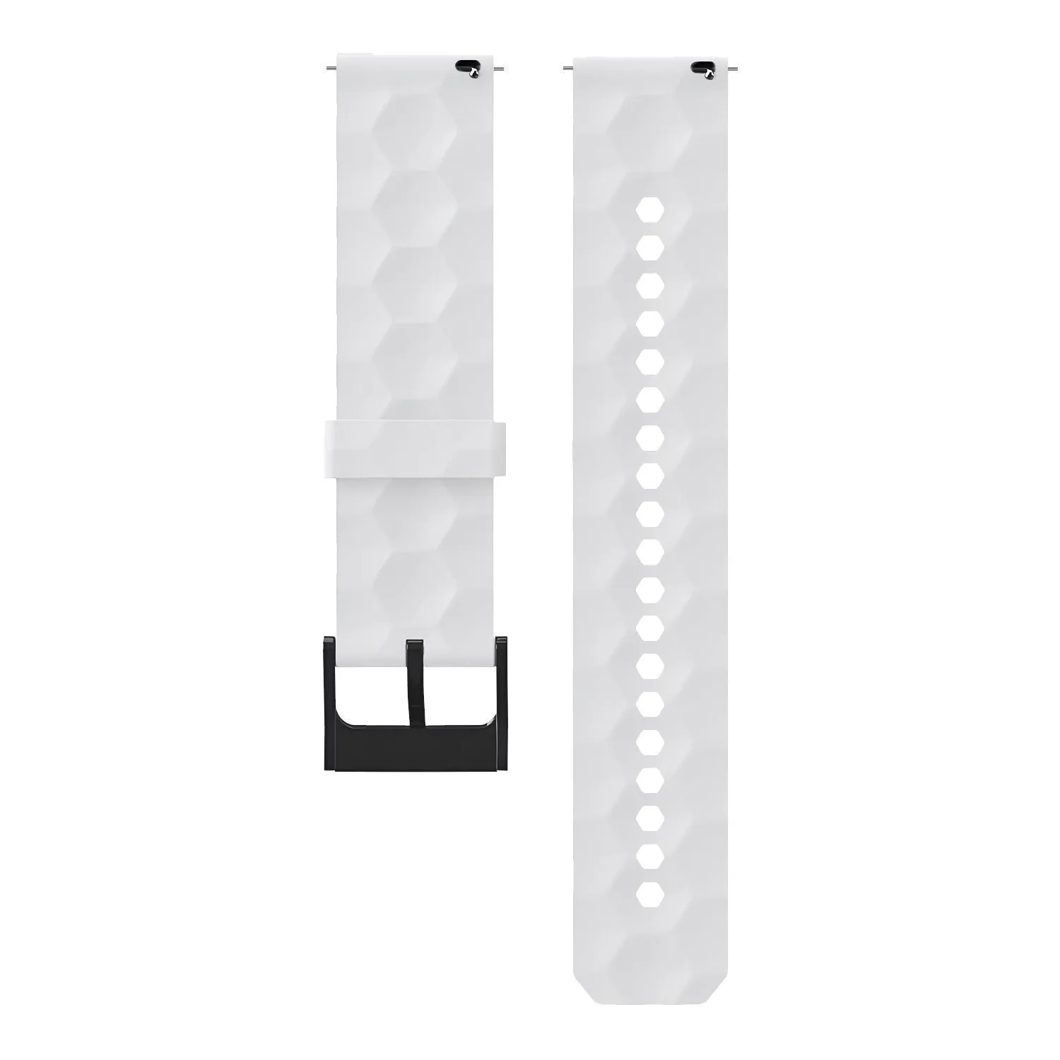 Editors Pick Redmi Watch 5 Active Silicone Hexa Strap (White)  Today Only!