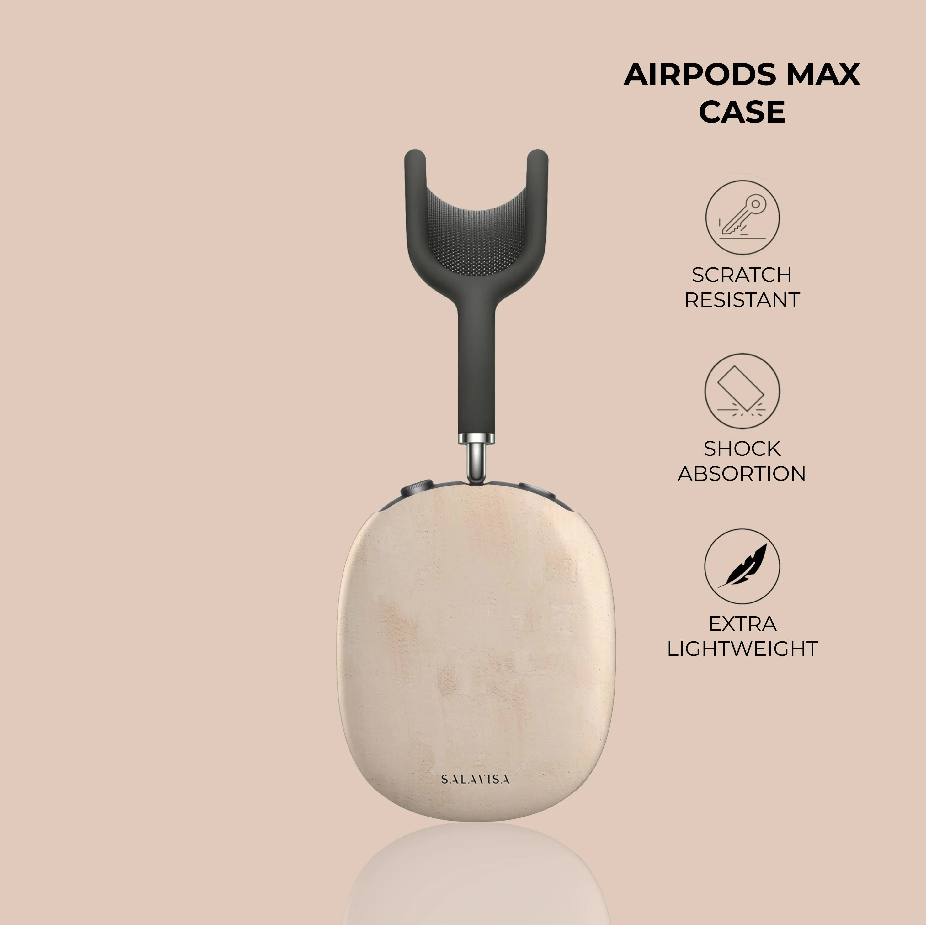 Editors Pick Rose Beige Clay AirPods Max Case  Today Only!