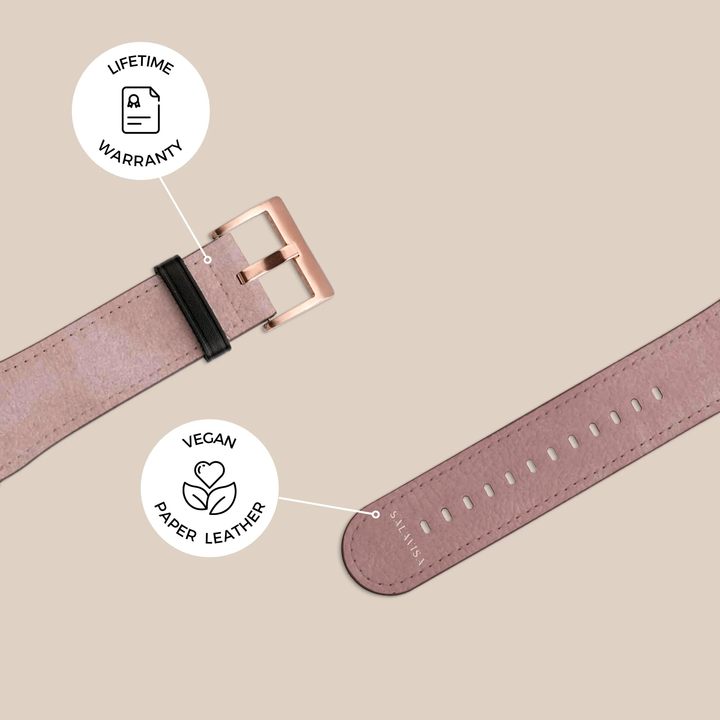 Editors Pick Rose Pink Watercolor Galaxy Watch Band  Almost Sold Out!