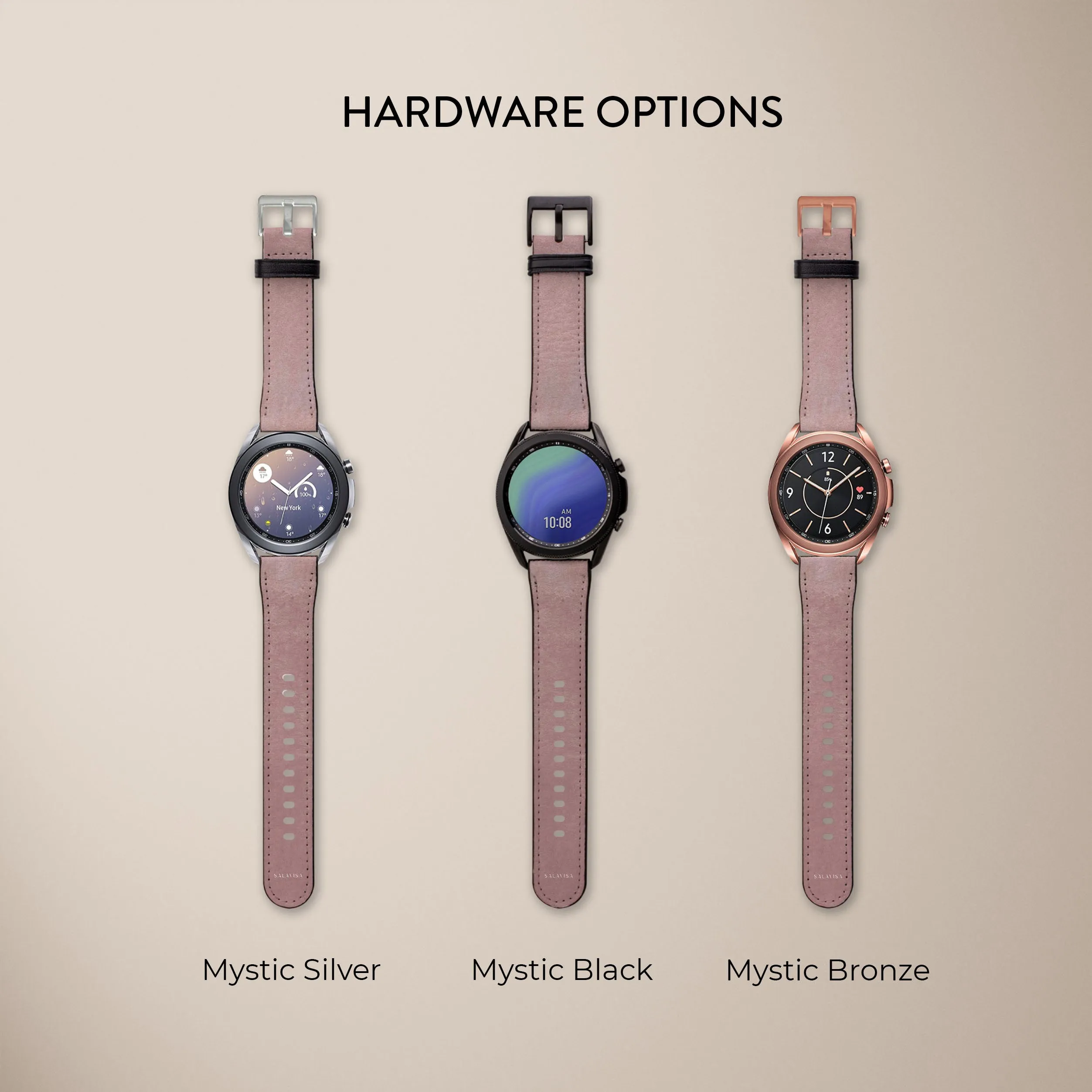 Editors Pick Rose Pink Watercolor Galaxy Watch Band  Almost Sold Out!