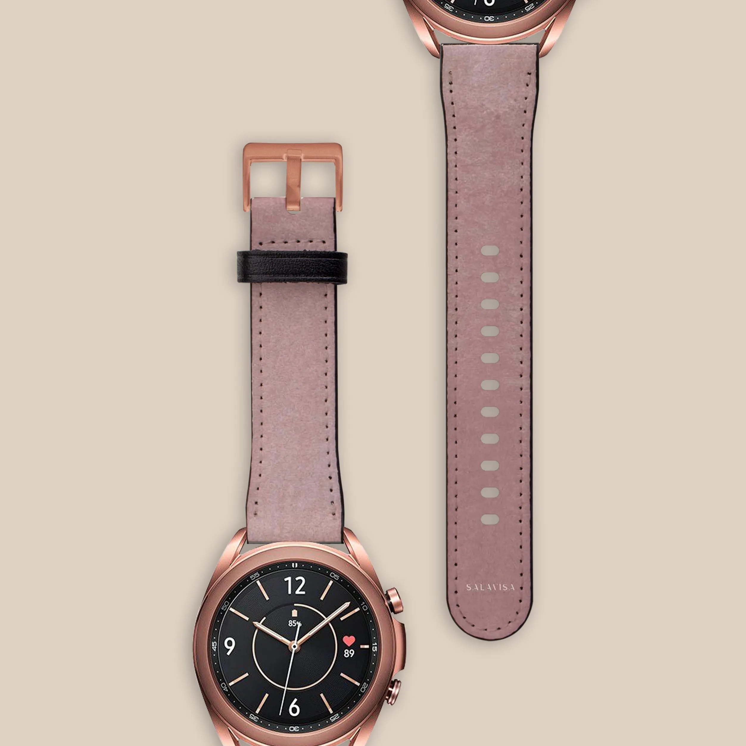 Editors Pick Rose Pink Watercolor Galaxy Watch Band  Almost Sold Out!