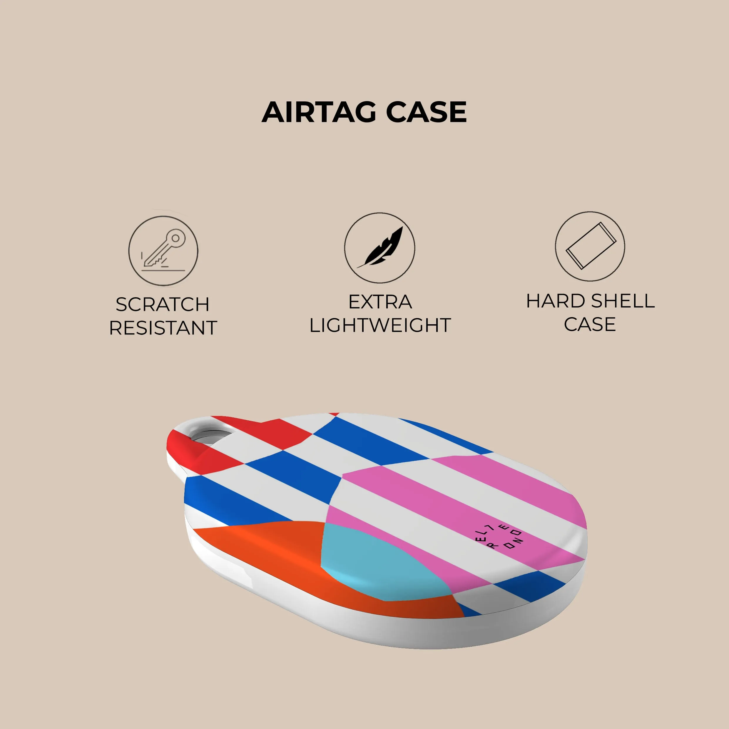 Editors Pick Stripped Symphony AirTag Holder  Dont Miss Out!