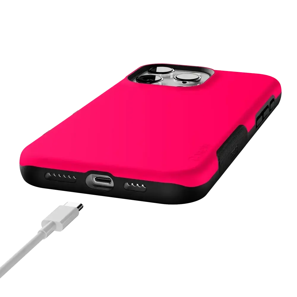 Editors Pick Think Pink | Solid Neon Pink Case  Last Chance!