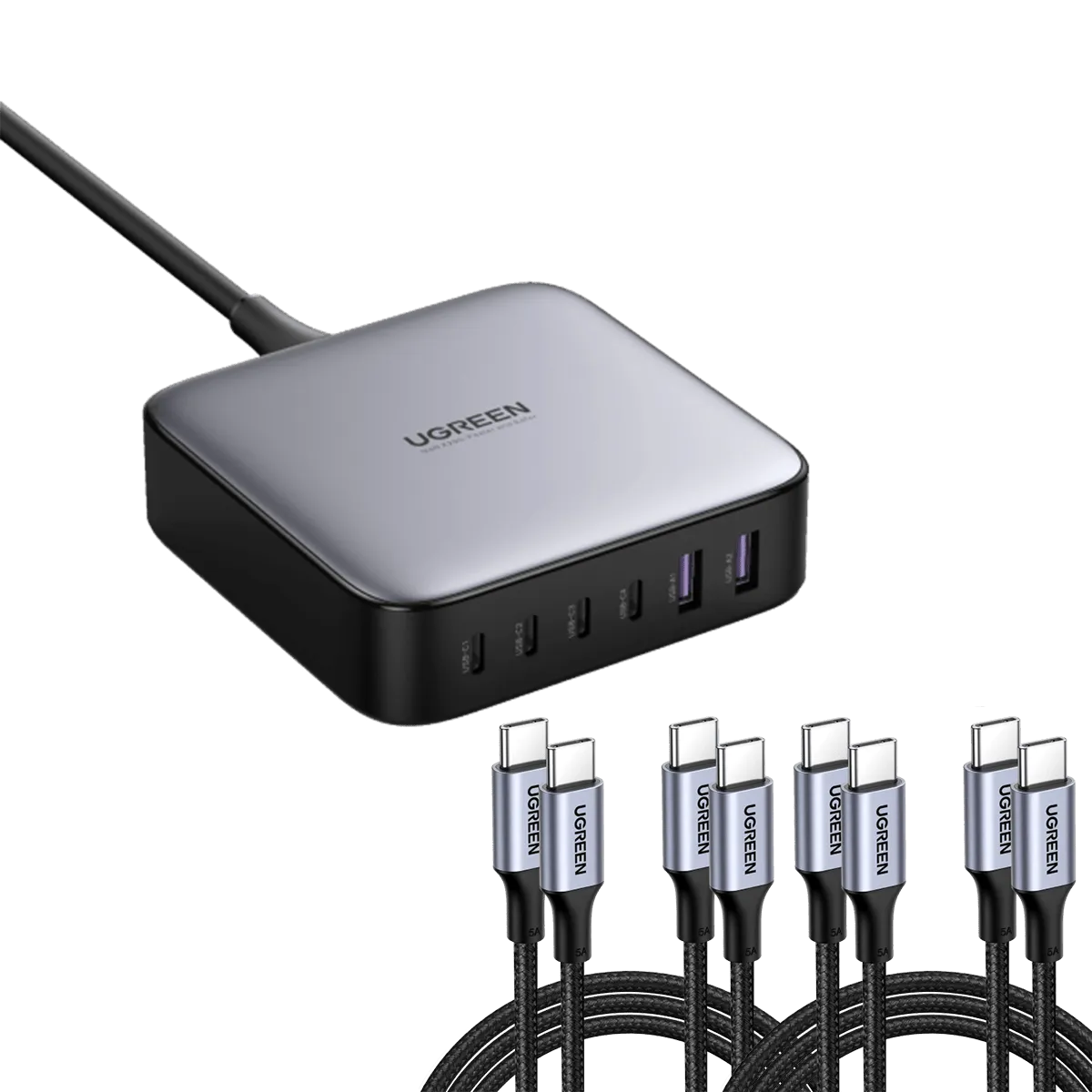 Editors Pick UGREEN Nexode 200W USB C GaN Charger-6 Ports Desktop Charger  Dont Miss Out!