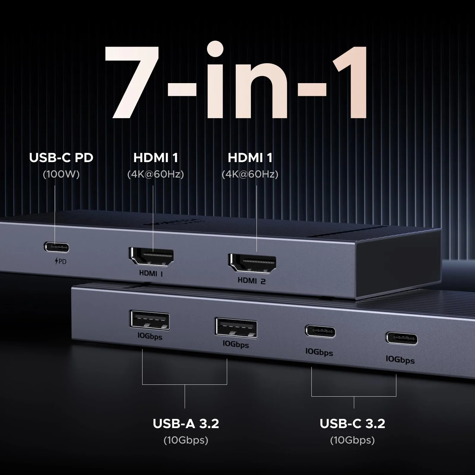 Editors Pick UGREEN Revodok Pro 207 7-IN-1 USB-C Docking Station  Last Chance!