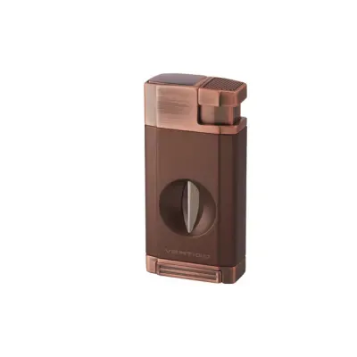Editors Pick Vertigo Saber Double Flame Torch Lighter w/Fold Out V Cutter  Limited Availability!