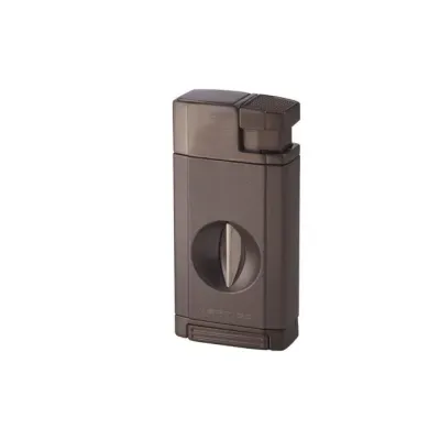 Editors Pick Vertigo Saber Double Flame Torch Lighter w/Fold Out V Cutter  Limited Availability!