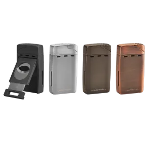 Editors Pick Vertigo Sickle Double Flame Lighter  Stylish & Comfortable