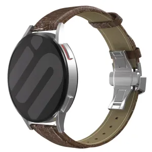 Editors Pick Xiaomi Amazfit GTS  Premium Leather Strap (Dark Brown)  Limited Release!
