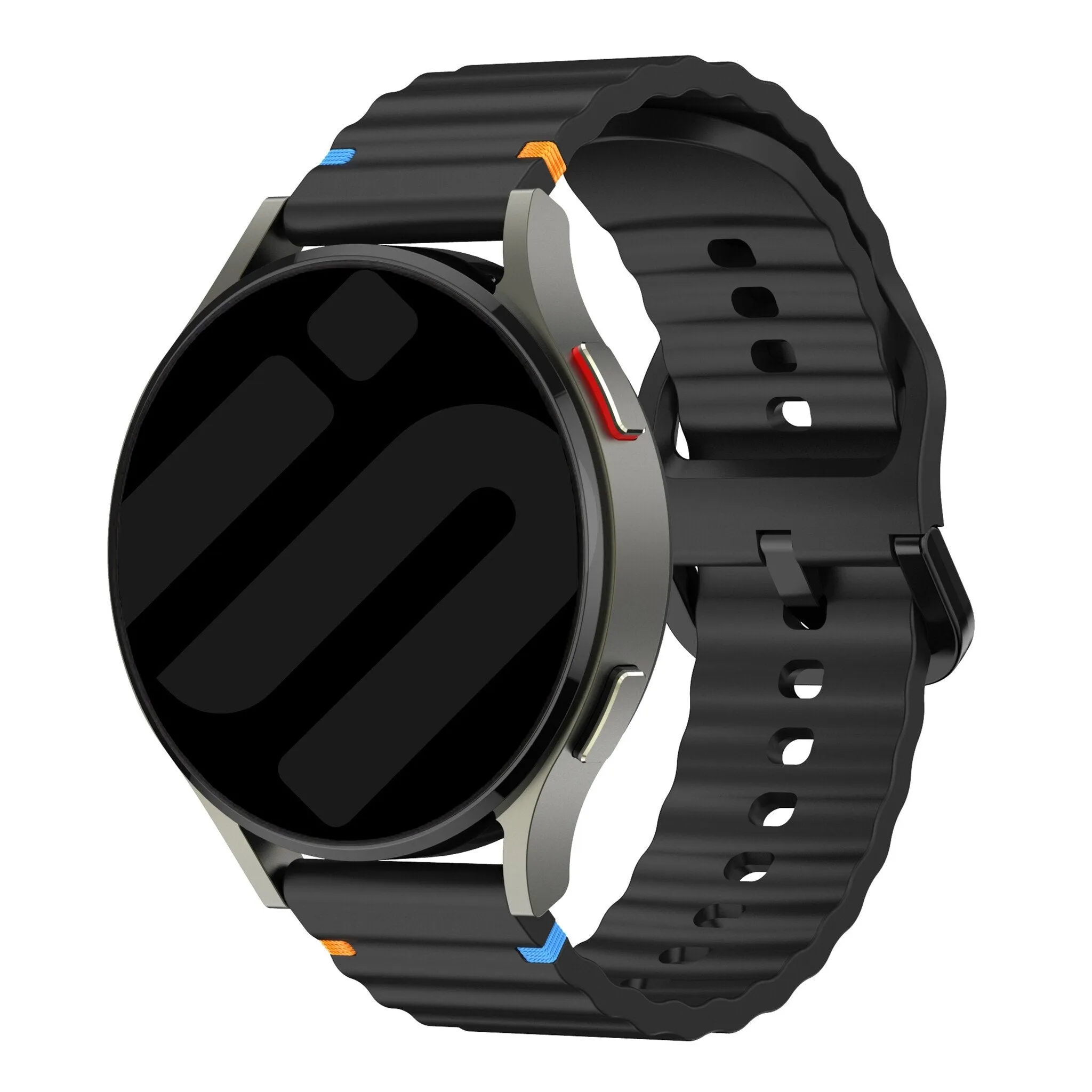 Editors Pick Xiaomi Amazfit GTS Wave Silicone Strap (Black)  Limited Stock!