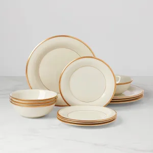 Eternal 12-Piece Dinnerware Set Lenox