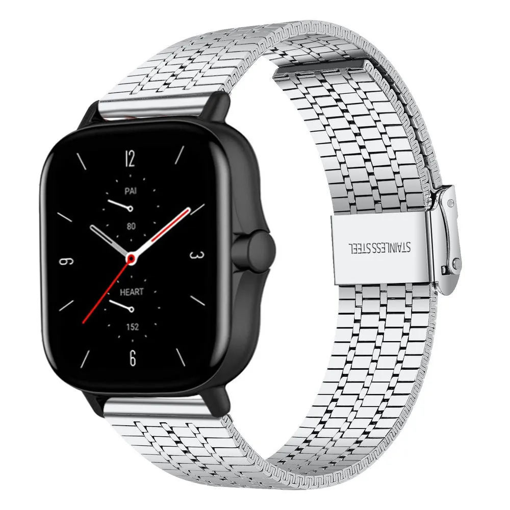 Exclusive Amazfit GTS 2 Fine Steel Strap (Silver)  Limited Stock!