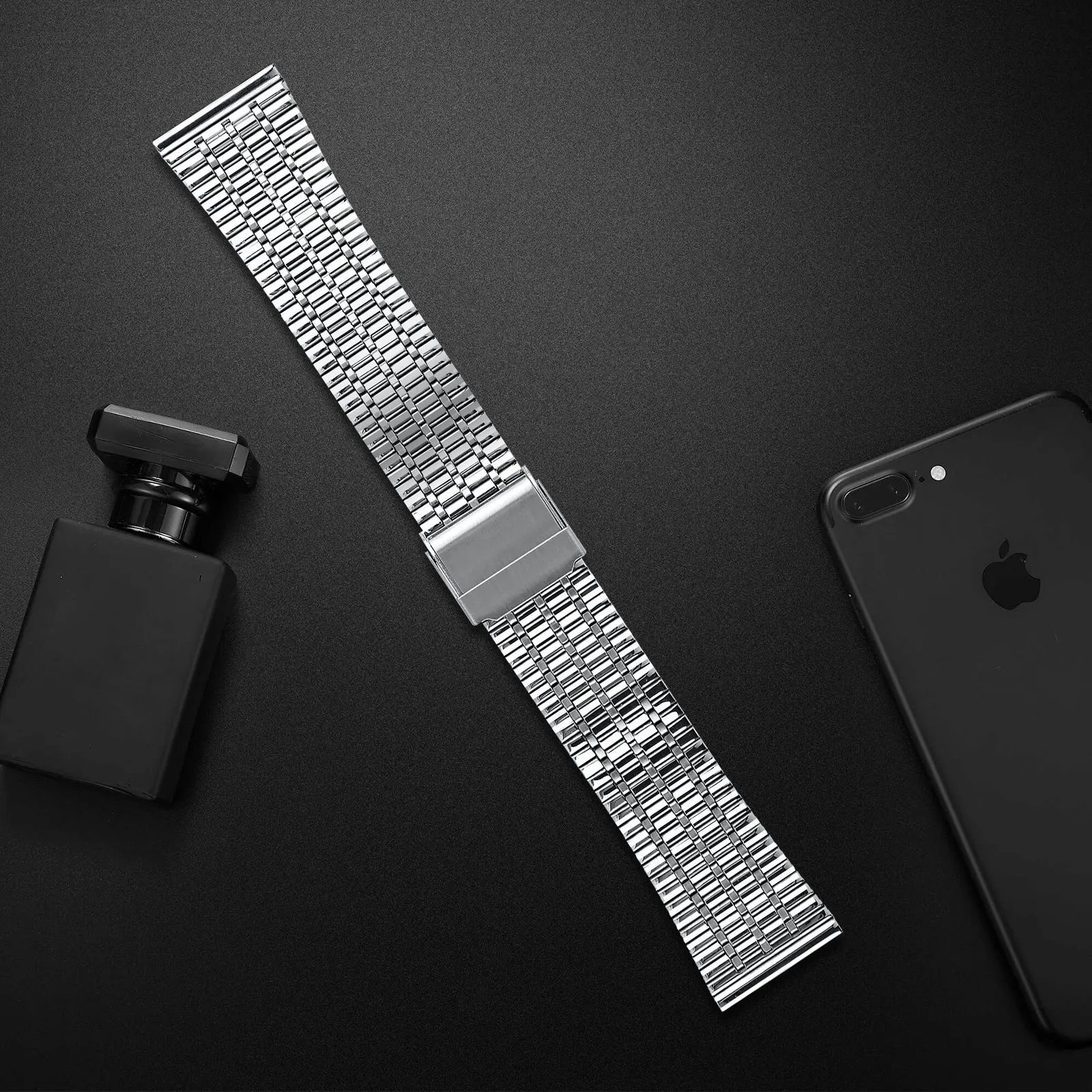 Exclusive Amazfit GTS 2 Fine Steel Strap (Silver)  Limited Stock!