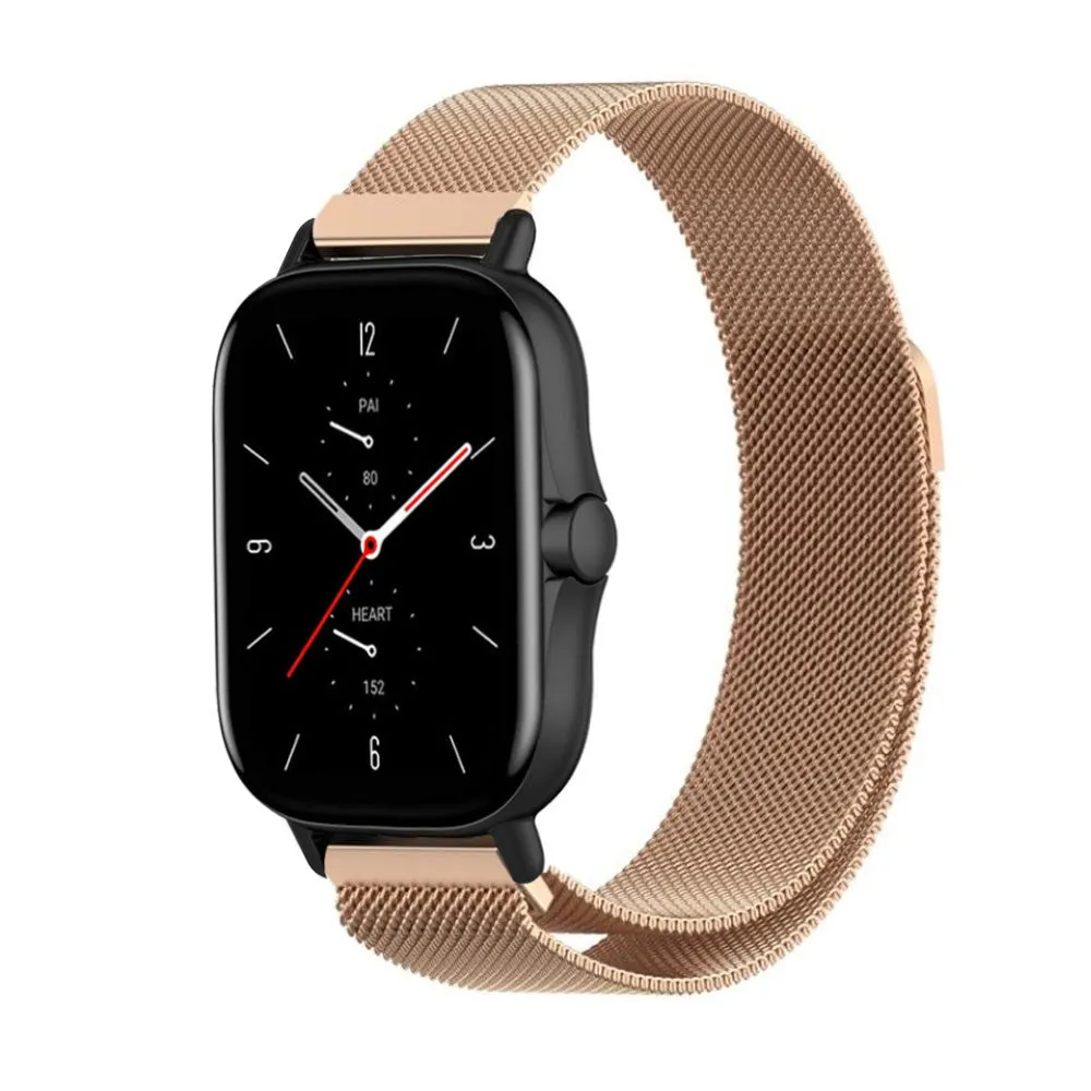 Exclusive Amazfit GTS 2 Milanese Strap (Rose Gold)  Limited Release!