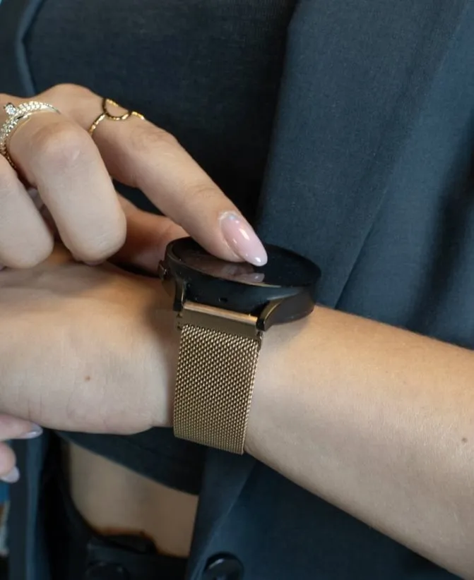 Exclusive Amazfit GTS 2 Milanese Strap (Rose Gold)  Limited Release!