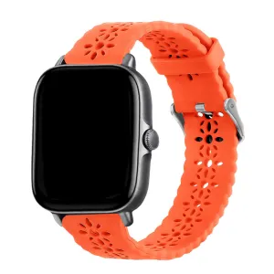 Exclusive Amazfit GTS 2 Silicone Strap Patterned (Orange)  Limited Stock!