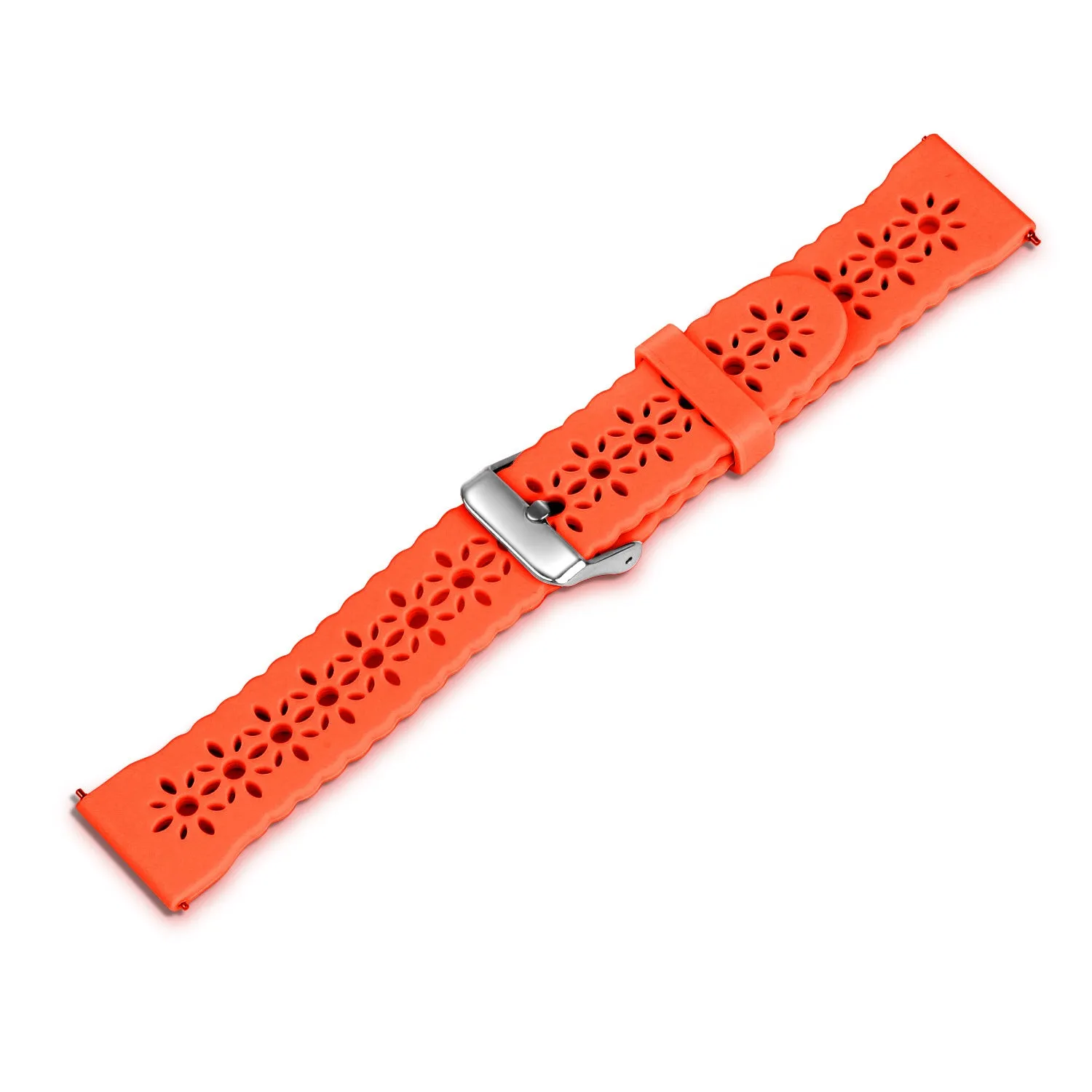 Exclusive Amazfit GTS 2 Silicone Strap Patterned (Orange)  Limited Stock!
