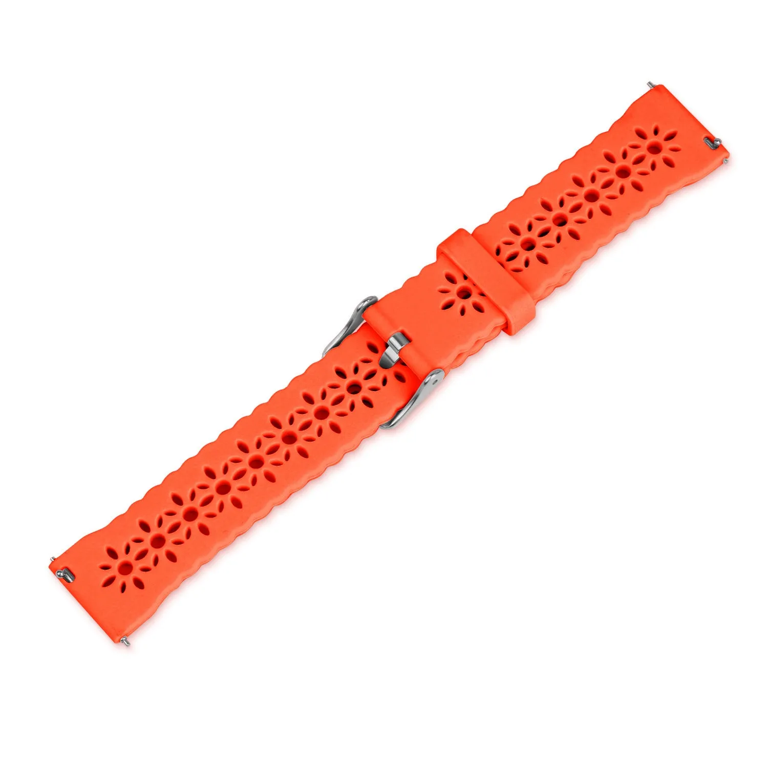 Exclusive Amazfit GTS 2 Silicone Strap Patterned (Orange)  Limited Stock!
