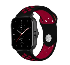 Exclusive Amazfit GTS 2 Sport Strap (Black/Red)  Almost Sold Out!