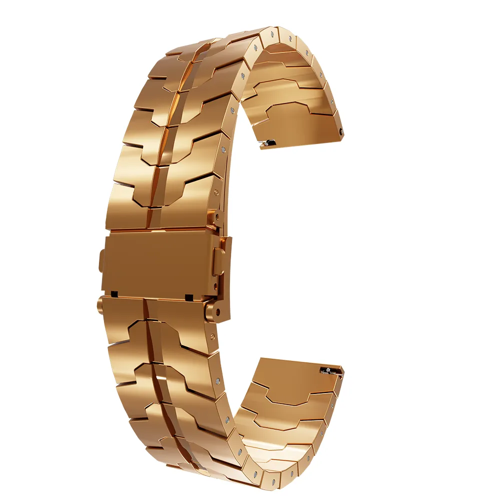 Exclusive Amazfit GTS 2 Steel Iron Strap (Rose Gold)  Going Fast!