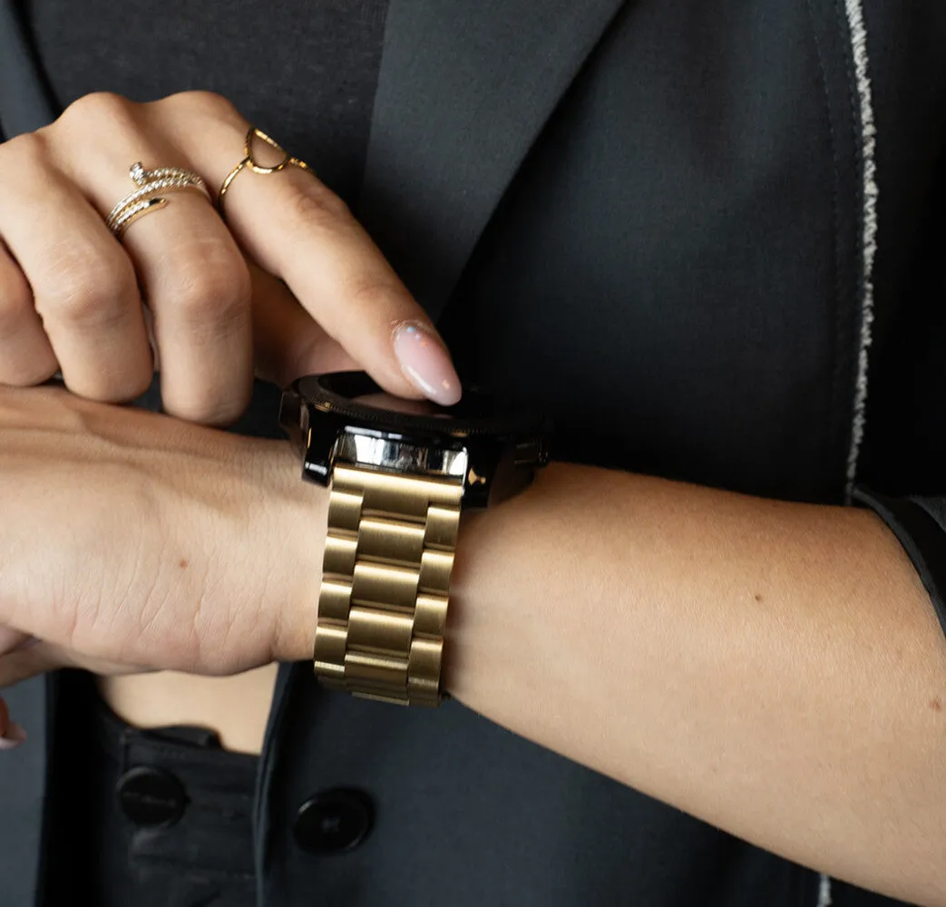 Exclusive Amazfit GTS 2 Steel Strap (Gold)  Limited Stock!