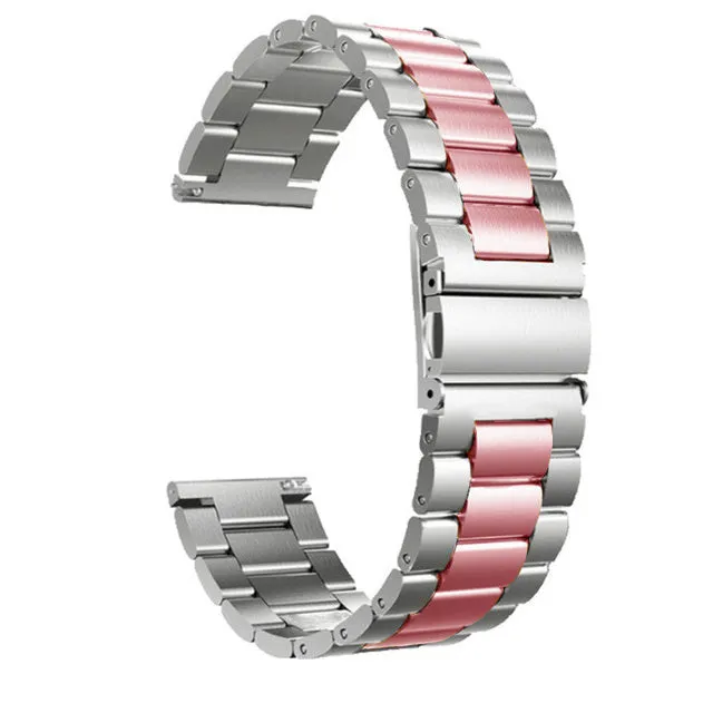 Exclusive Amazfit GTS 2 Steel Strap (Silver/Pink)  Limited Availability!