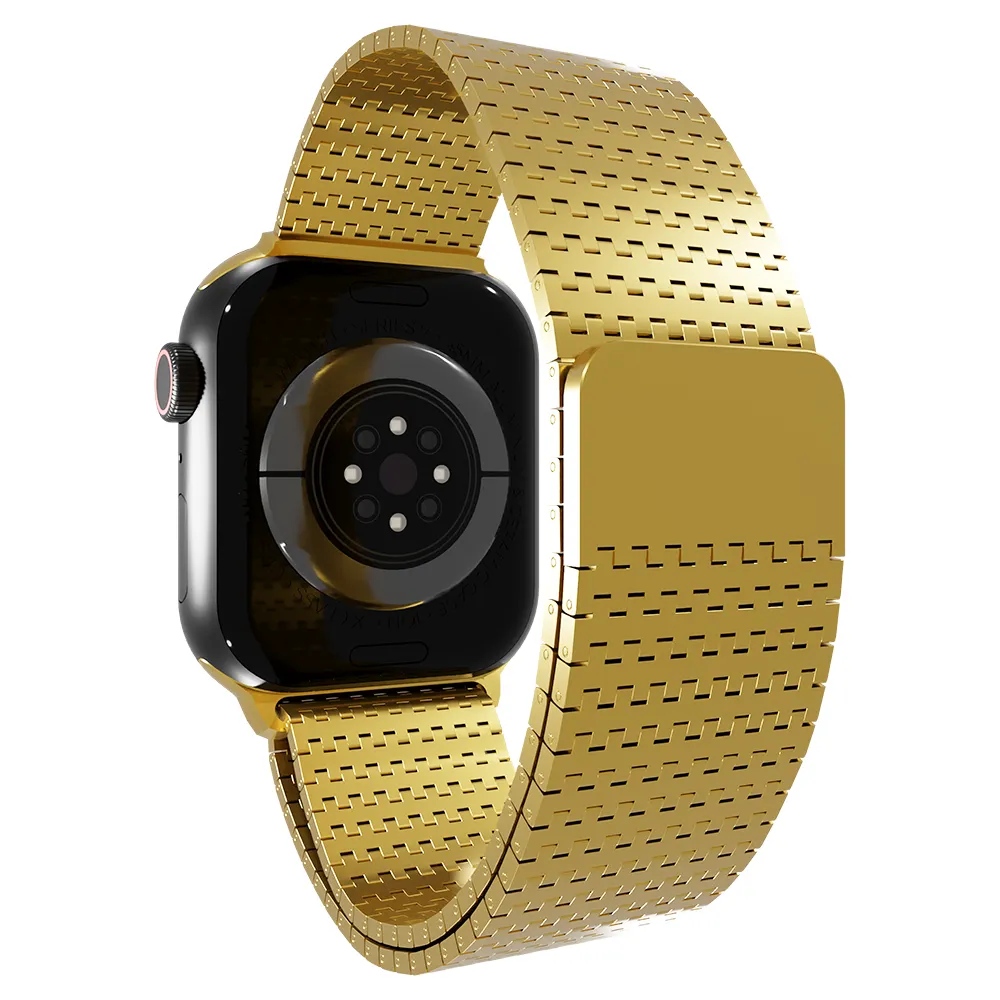 Exclusive Apple Watch Metal Mesh Strap (Gold)  Going Fast!