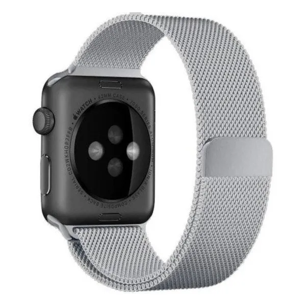 Exclusive Apple Watch Milanese Strap (Silver)  Ends Soon!