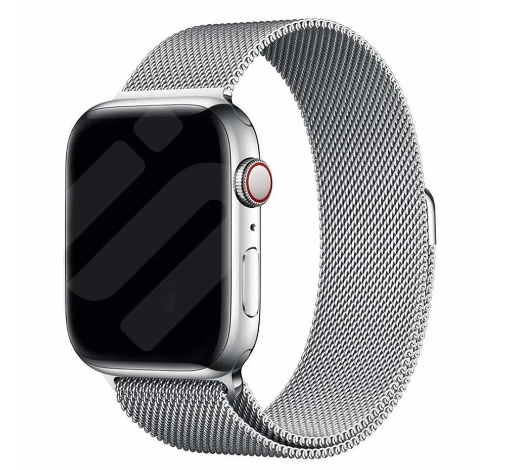 Exclusive Apple Watch Milanese Strap (Silver)  Ends Soon!