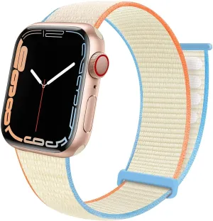 Exclusive Apple watch Nylon Loop Strap (Milky White)  Last Few Pieces!