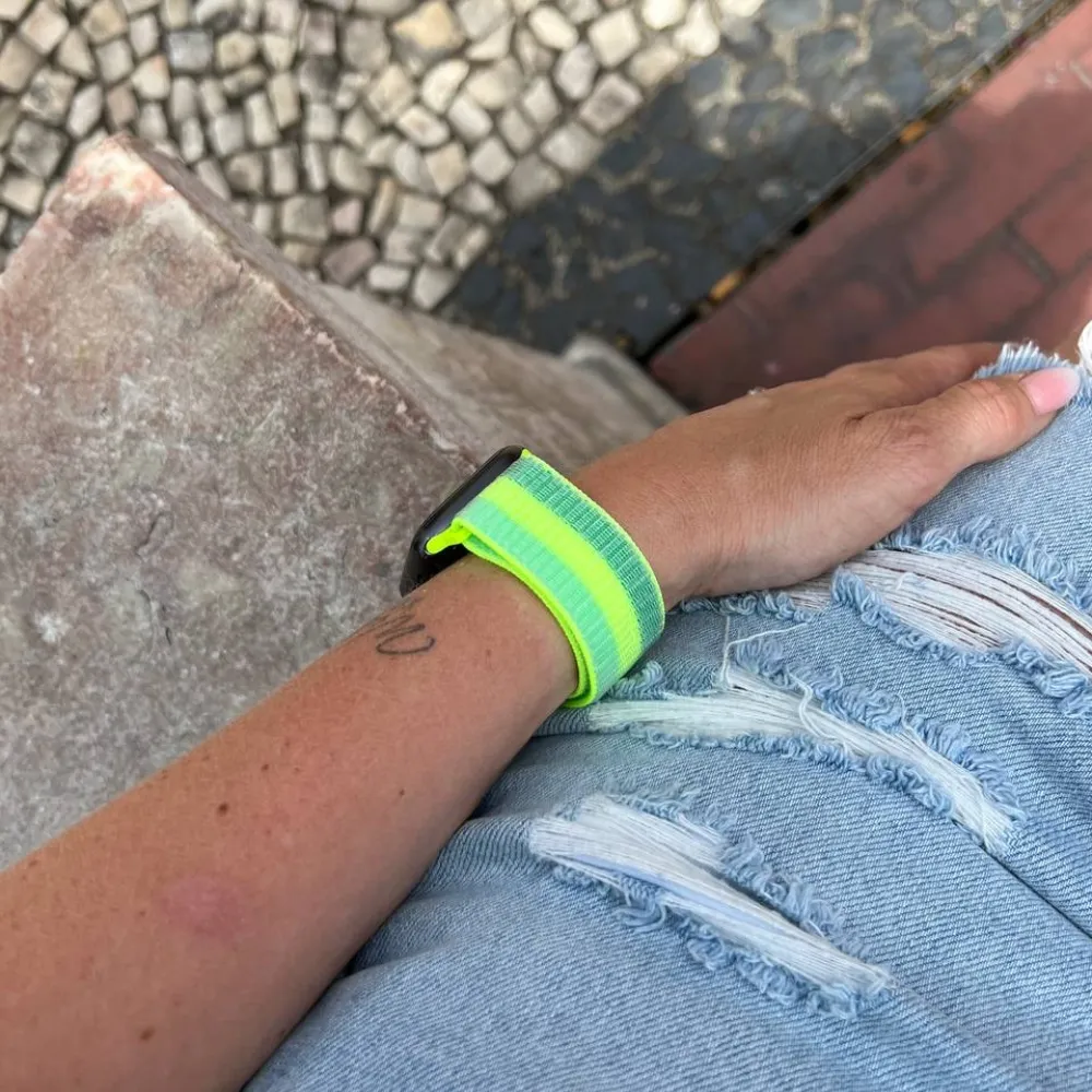 Exclusive Apple Watch Nylon Strap (Neon)  Last Chance!