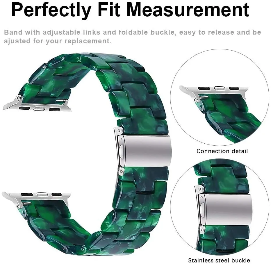 Exclusive Apple Watch Resin Strap (Green)  Ends Soon!