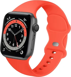 Exclusive Apple Watch Silicone Strap Classic (Coral)  Limited Availability!